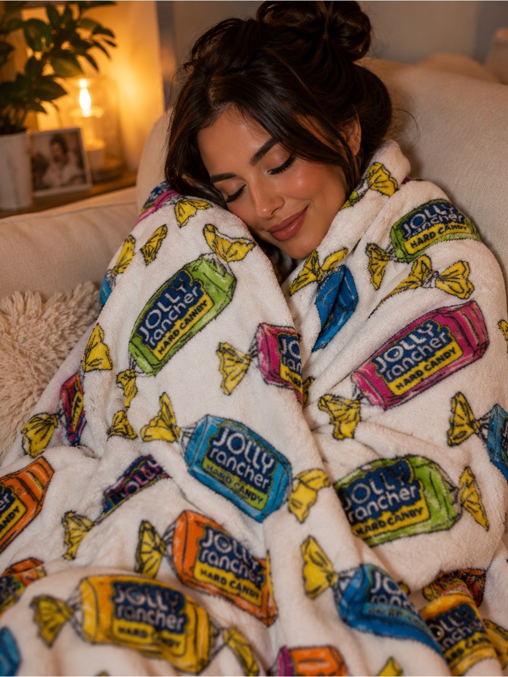 Jolly Rancher Plush Throw